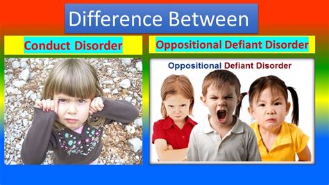 Oppositional Defiant Disorder and Conduct Disorder.